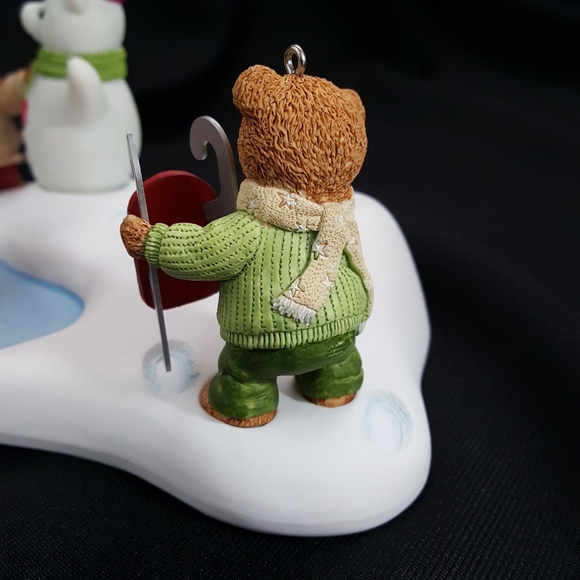 Hollyday Hill 2002 Snow Hill And Bear Set - Picture 8 of 14